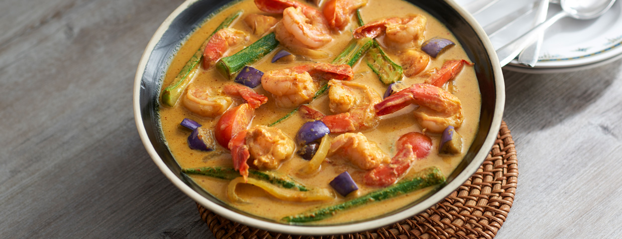 Easy Gulai Udang Masak Kunyit