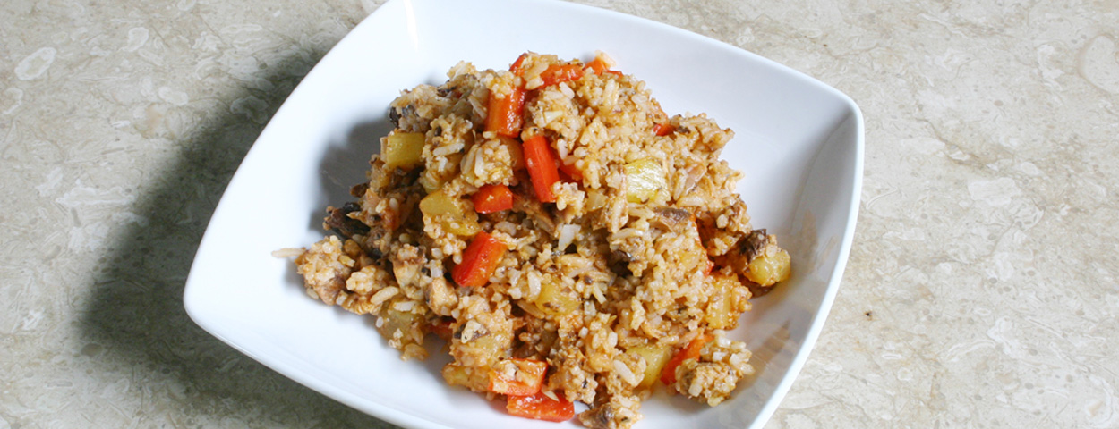 Sardines Fried Rice With Pineapple