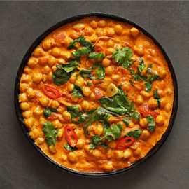 Creamy Chickpea Curry with Coconut Milk