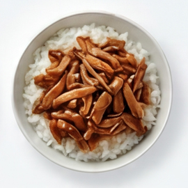 Teriyaki Pulled Chicken Rice
